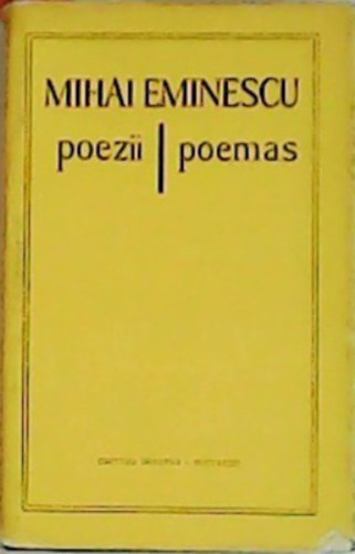 Mihai Eminescu - Poezii, po�sies (rom�n �s francia)