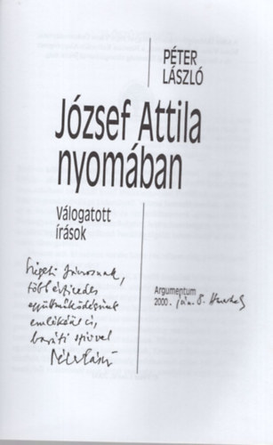 Jzsef Attila nyomban - Vlogatott rsok - Dediklt