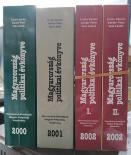 3 db Magyarorszg politikai vknyve 2000+2001+2002 I./II. vszmok