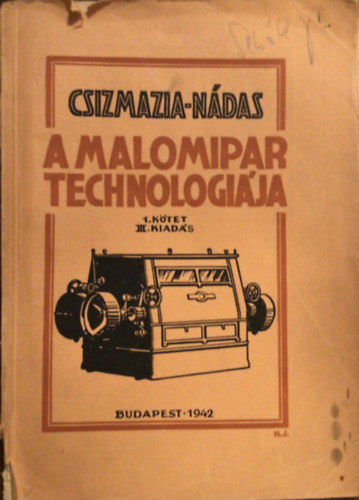 A malomipar technolgija I.