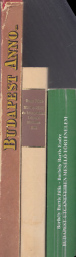 2 db Budapestrl szl knyv: Budapest - Utcaneveiben mesl trtnelem + Buda-Pest s krnyknek helyrajzi trtnete + Budapest anno