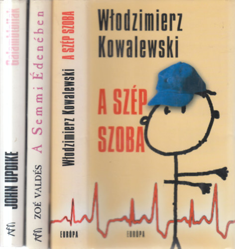 3 db. vil�girodalom (A sz�p szoba + A Semmi �den�ben + Galambtollak)