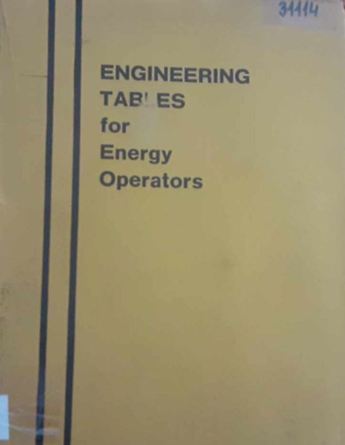 Engineering tables for energy operators