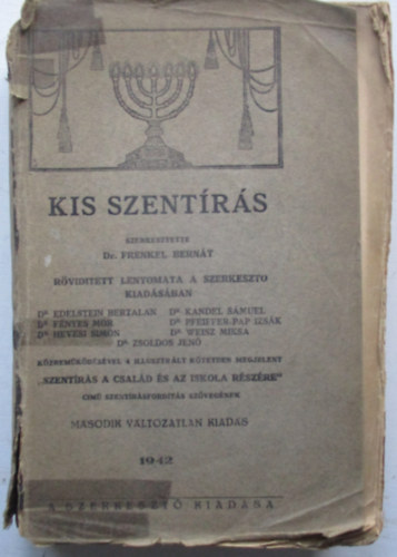 Dr. Frenkel Bernt - Kis szentrs