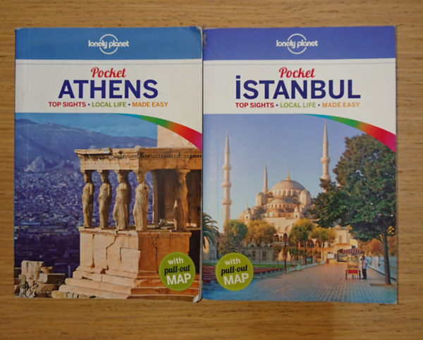 2 angol nyev� �tik�nyv: Lonely Planet - Pocket , Lonely Planet - Pocket Istanbul