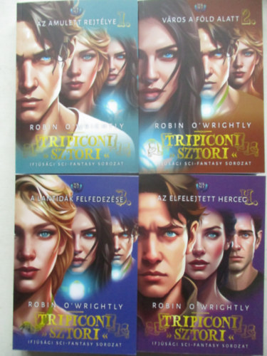 Tripiconi sztori 1-4. (1. rsz: Az amulett rejtlye . 2. rsz: Vros a fld alatt . 3. rsz: A lantidk felfedezse . 4. rsz: Az elfelejtett herceg