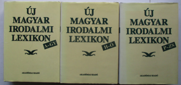 Pter Lszl  (szerk.) - j Magyar Irodalmi lexikon 1-3.