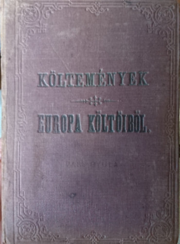 ifj. brnyi Kornl  brnyi Emil ford. (ford.) - Kltemnyek Eurpa kltibl