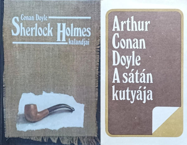 2 db  Sherlock Holmes ktet: A stn kutyja + Sherlock Holmes kalandjai