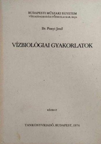 Vzbiolgiai gyakorlatok