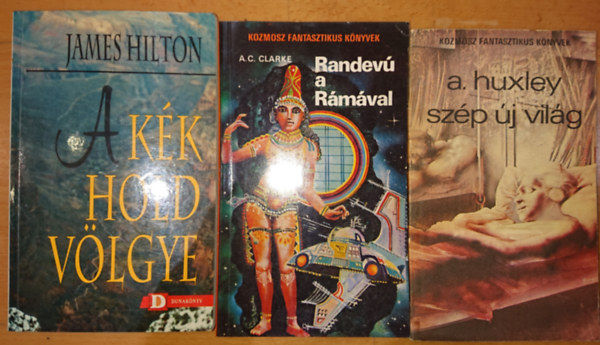 3 klasszikus sci-fi: A kk hold vlgye, Randev a Rmval, Szp j vilg