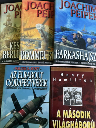 5 db h�bor�s reg�ny