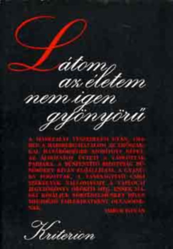 Imreh Istv�n  (szerk.) - L�tom az �letem nem igen gy�ny�r� (a mad�falvi veszedelem...1764)