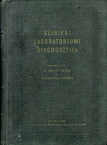 Klinikai laboratoriumi diagnosztika