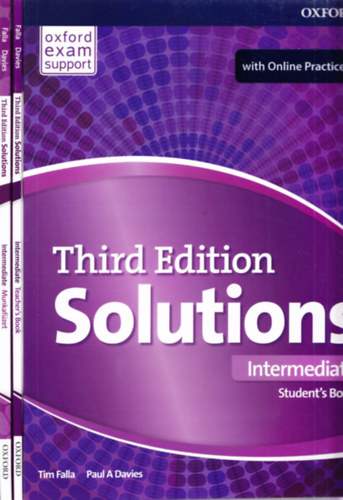 Solutions Intermediate (Third edition) - Student's Book + Teacher's Book + Munkafzet