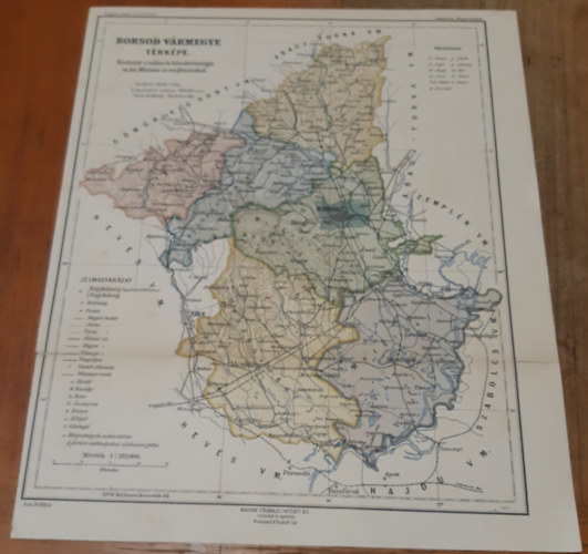 Borsod V�rmegye t�rk�pe (Kogutowicz: megyei t�rk�pek)