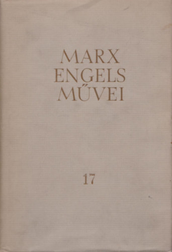Karl Marx s Friedrich Engels mvei 17. 1870-1872