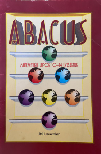 Abacus - Matematikai lapok 10-14 veseknek 2001 november 3. szm