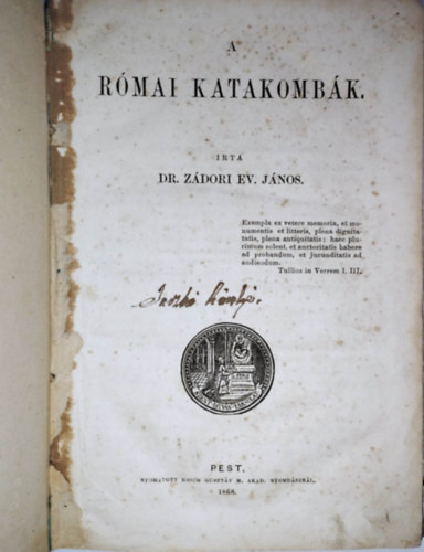 A r�mai katakomb�k