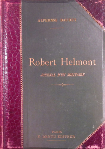 Robert Helmont. Journal d'un solitaire