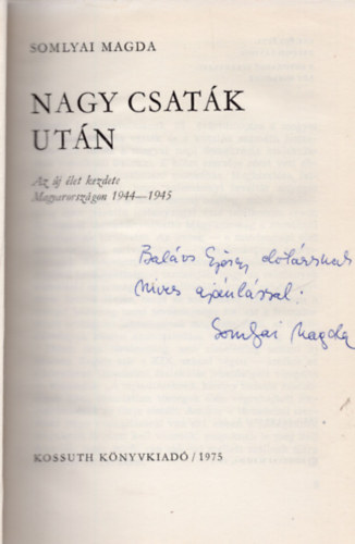 Nagy csat�k ut�n 1944-1945