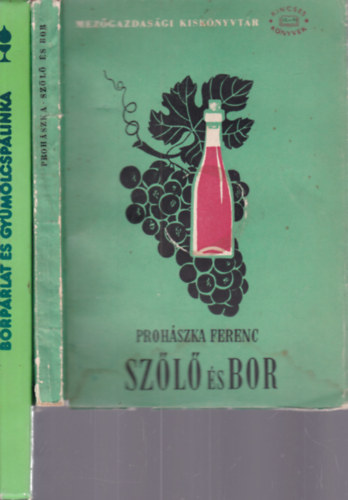 2 db. bor�szat (Sz�l� �s bor + Borp�rlat �s gy�m�lcsp�linka)