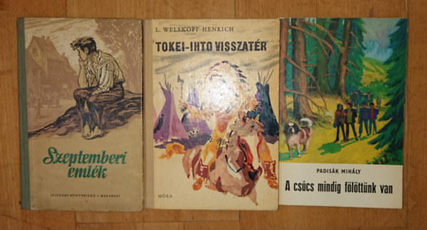 3 klasszikus ifj�s�gi k�nyv a 20. sz�zad derek�r�l: A cs�cs mindig f�l�tt�nk van, Tokei-Ihto visszat�r, Szeptemberi eml�k