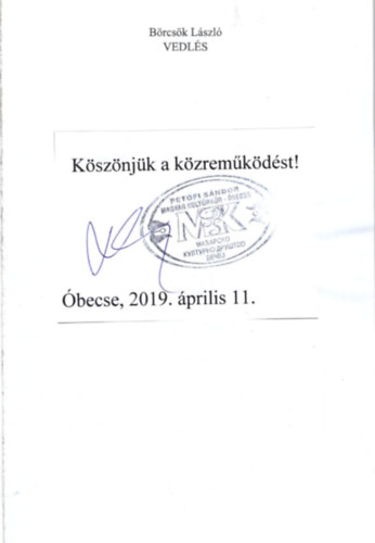 Vedls - Antolgia - Dediklt
