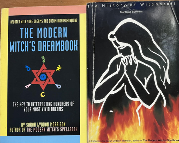 2db Boszork�ny k�tet: 1. The history of witchcraft 2. The modern witch's dreambook - A boszork�nys�g t�rt�nete, A modern boszork�nyok �lomk�nyve