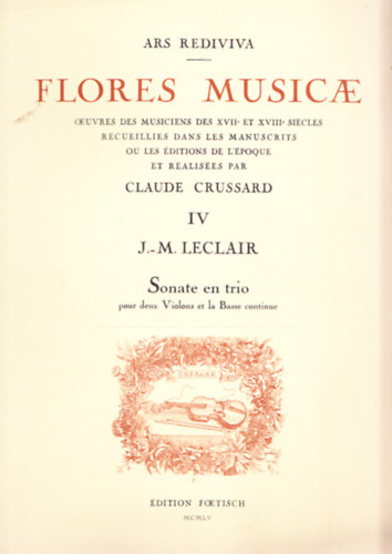 Flores Musicae IV. (Ars Rediviva)
