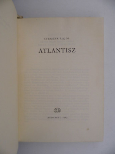 Atlantisz \(Stegena)