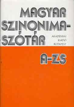 O. Nagy Gbor-Ruzsiczky va - Magyar szinonimasztr (A-Zs)