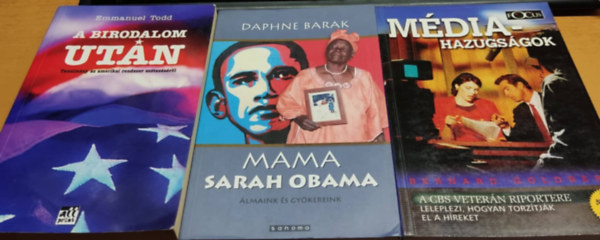 A birodalom utn + Mama Sarah Obama + Mdiahazugsgok (3 ktet)