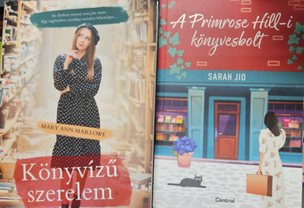 2 db knyvesbolti romantikus regny : A Primrose Hill-i knyvesbolt + Knyvz szerelem