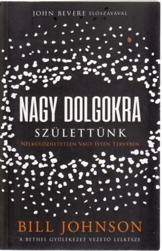Bill Johnson - Nagy dolgokra szlettnk