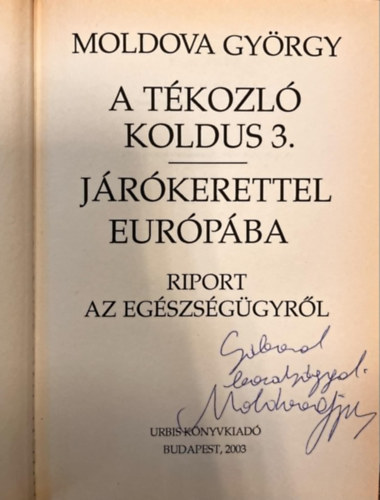 8 db Moldova Gyrgy ktet - Dediklt