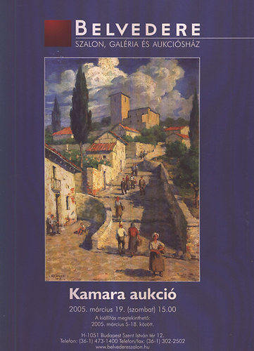 Belvedere - Kamara aukci 2005. mrcius 19.