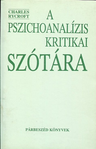 A pszichoanalzis kritikai sztra