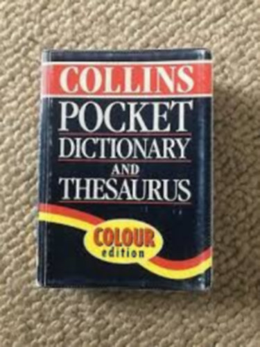 Collins pocket dictionary and thesaurus (new colour edition)
