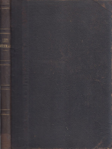 Listi munki I. (Ujabb Nemzeti Knyvtr - Msodik folyam)