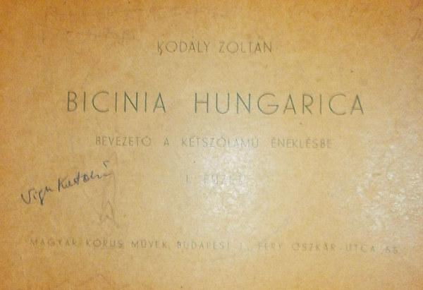 Bicinia Hungarica 1.