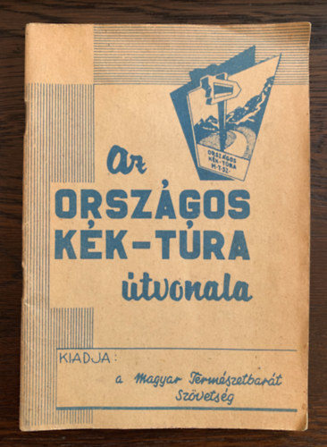 Az Orsz�gos K�k-t�ra �tvonala