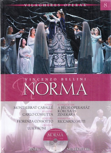 Vincenzo Bellini - Norma (Vilghres operk) - CD-mellklettel