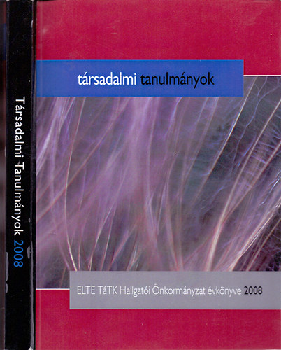 Trsadalmi tanulmnyok - ELTE TTK Hallgati nkormnyzat vknyve 2008