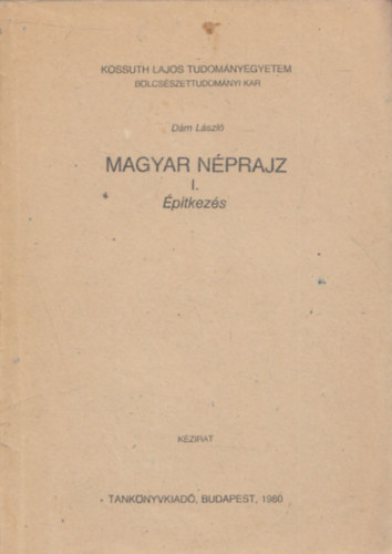 Magyar nprajz I. (ptkezs)