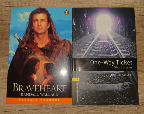 Randall Wallace, Jennifer Bassett - 2 r�vid olvasm�ny angolul tanul�knak: Braveheart, One-Way Ticket