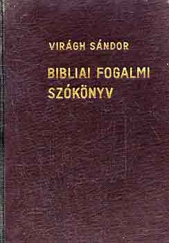 Bibliai fogalmi sz�k�nyv