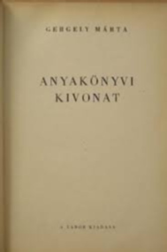 Anyaknyvi kivonat