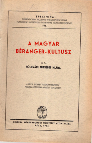 A magyar Branger-kultusz