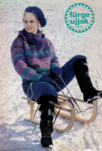 4 db F�rge Ujjak Magazin 1993/1, 3, 4, 5. sz�mok